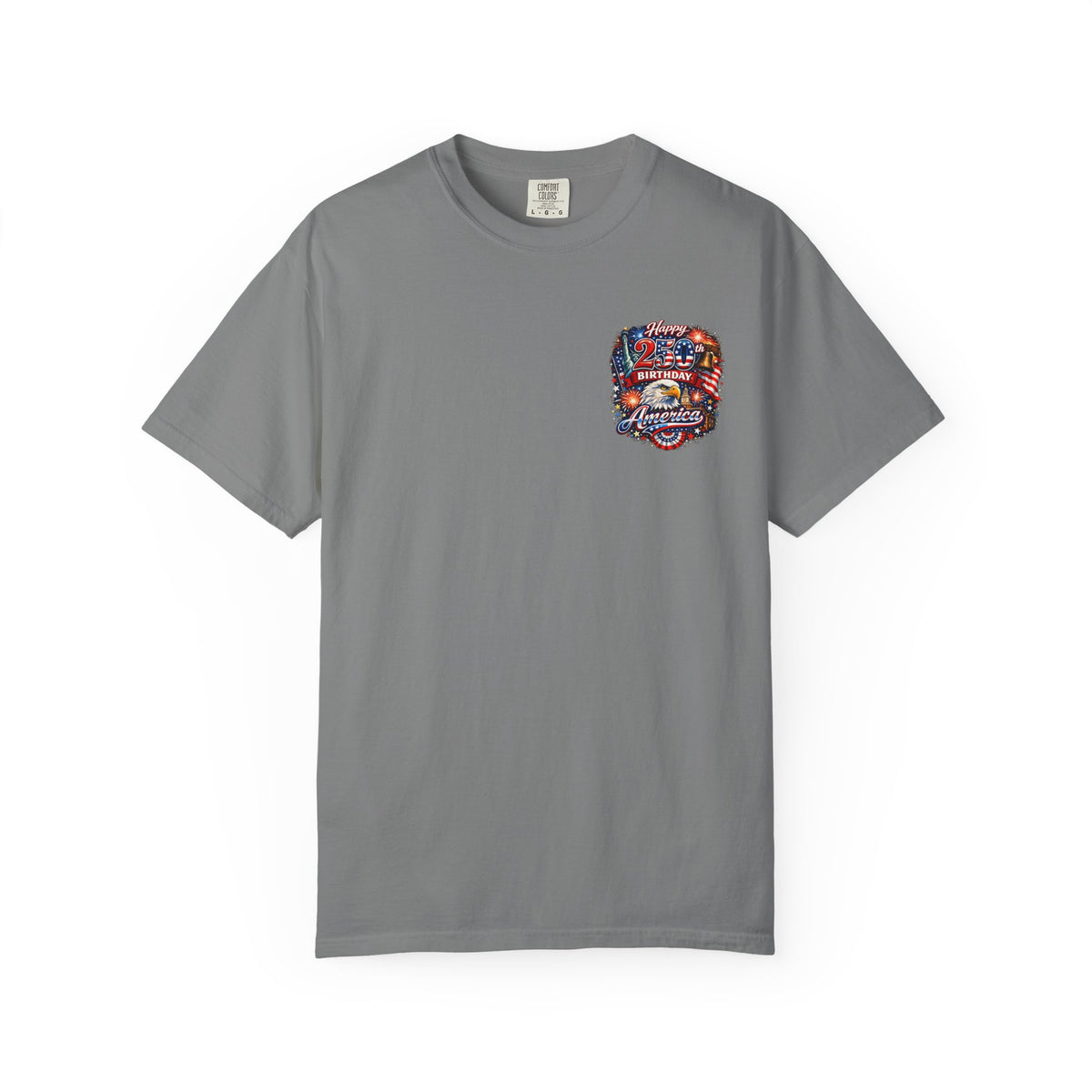 American Flag Eagle Veteran T-shirt | Military Emblem Tee