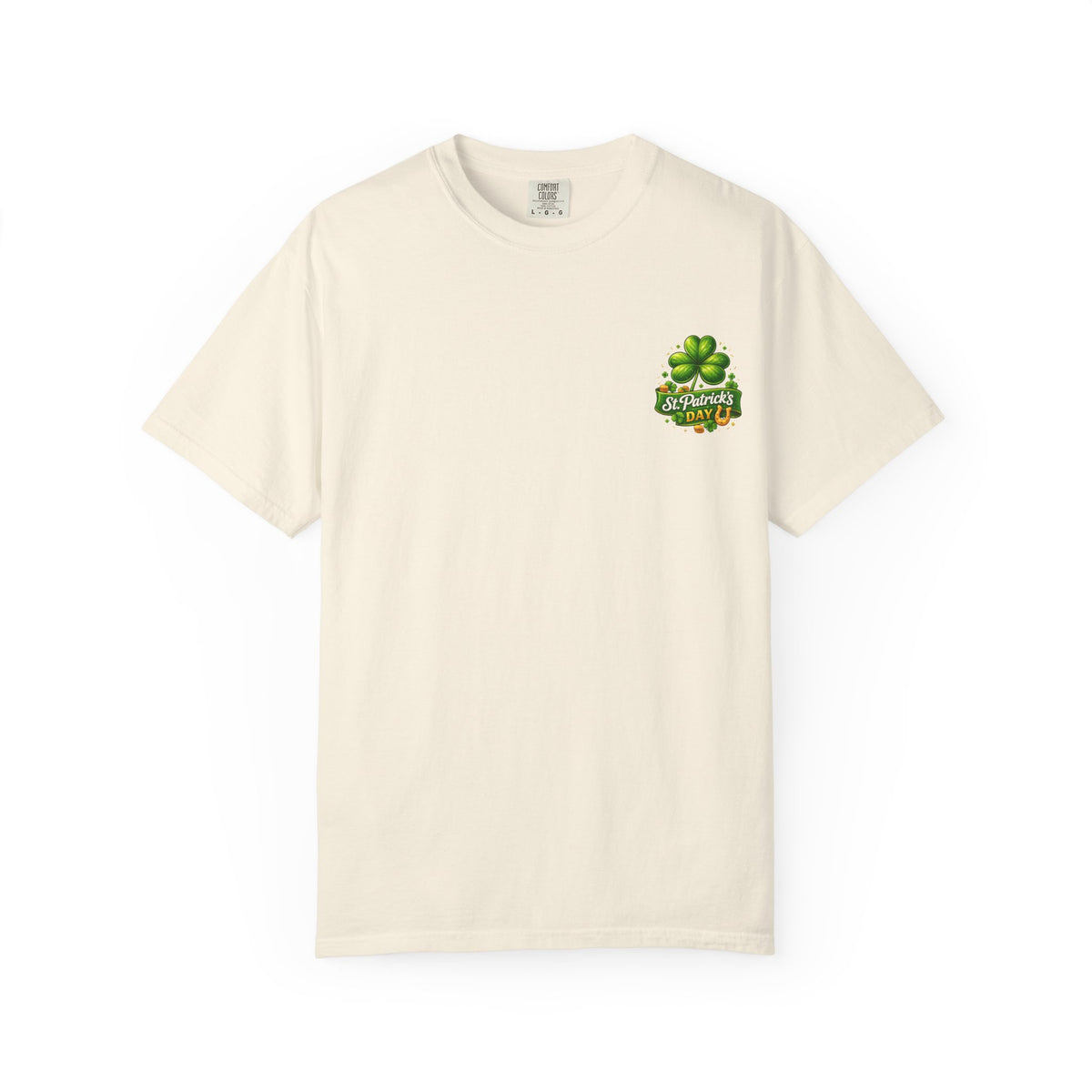 I Drink Therefore I Am Doberman St. Patrick's T-Shirt | Irish Shamrock Beer Tee