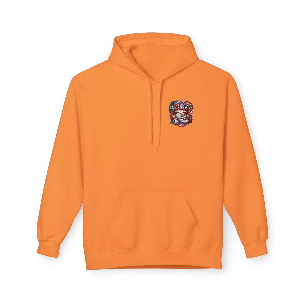 American Flag Eagle Veteran Hoodie | Patriotic Military Emblem
