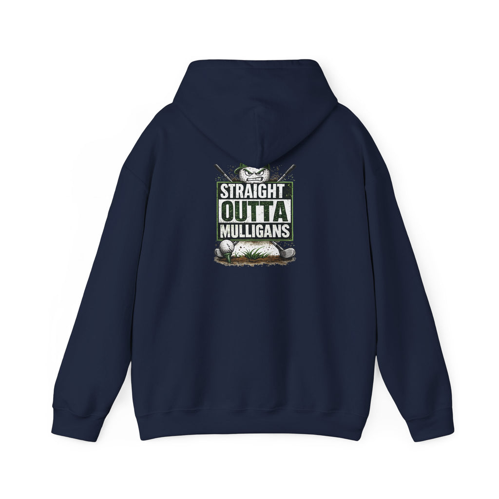 Straight Outta Mulligans Hoodie | Golf Humor Pullover