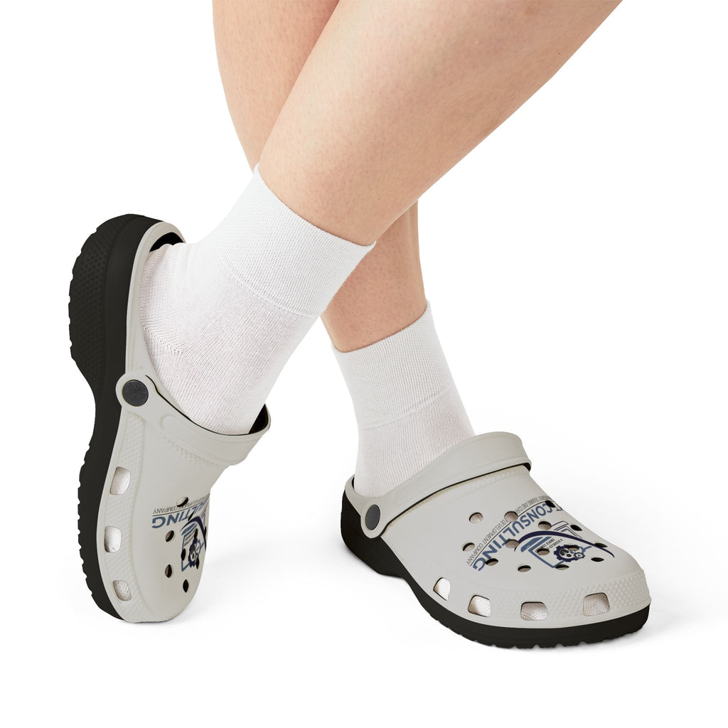 Custom EVA Foam Clogs — BMT Consulting Logo Beach Garden Shoes