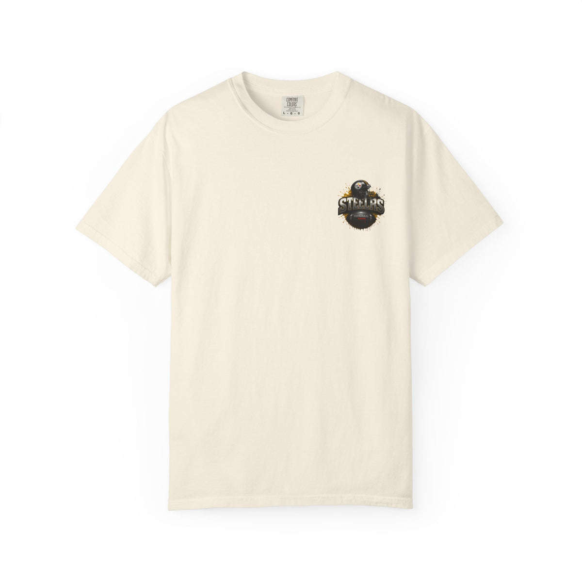 Steelers Graphic T-Shirt — Retro Helmet & Splash Logo