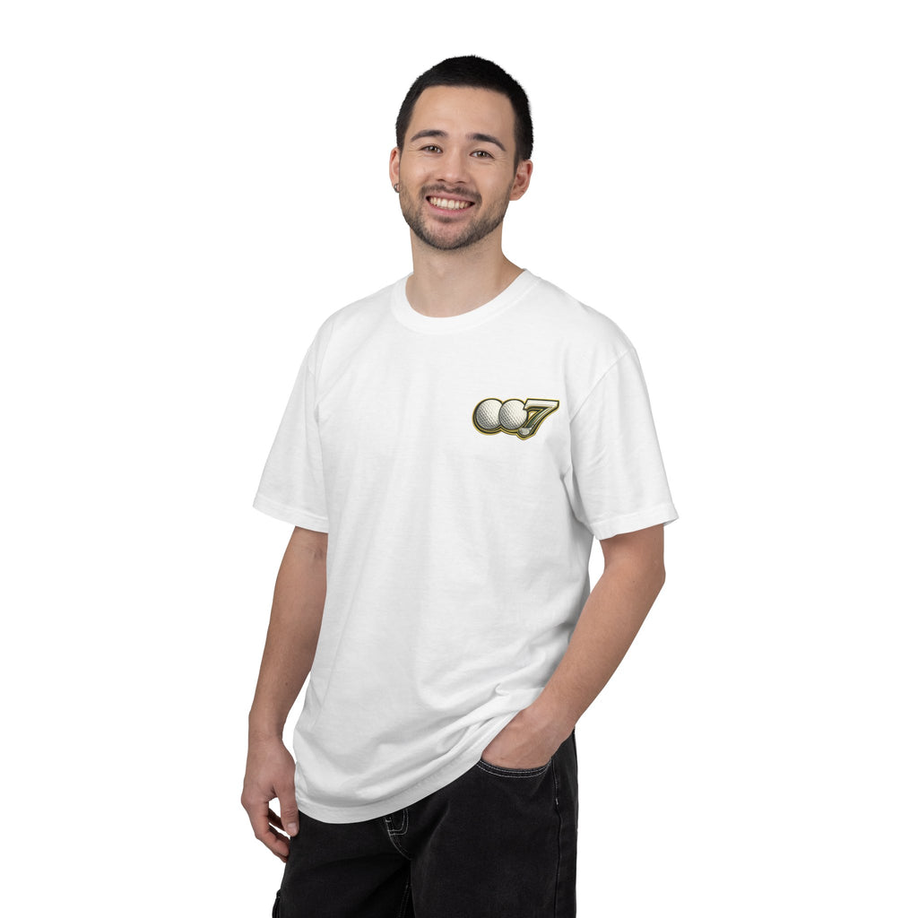 Golf They Call Me 007 T-Shirt — Funny Golfing Shirt with Beer Graphic