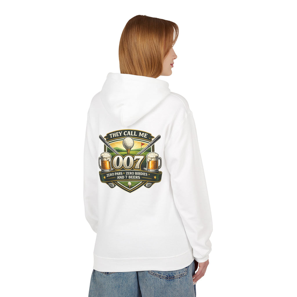 007 Pool Shark Hoodie – "They Call Me 007" Billiards & Beer Graphic Hoodie