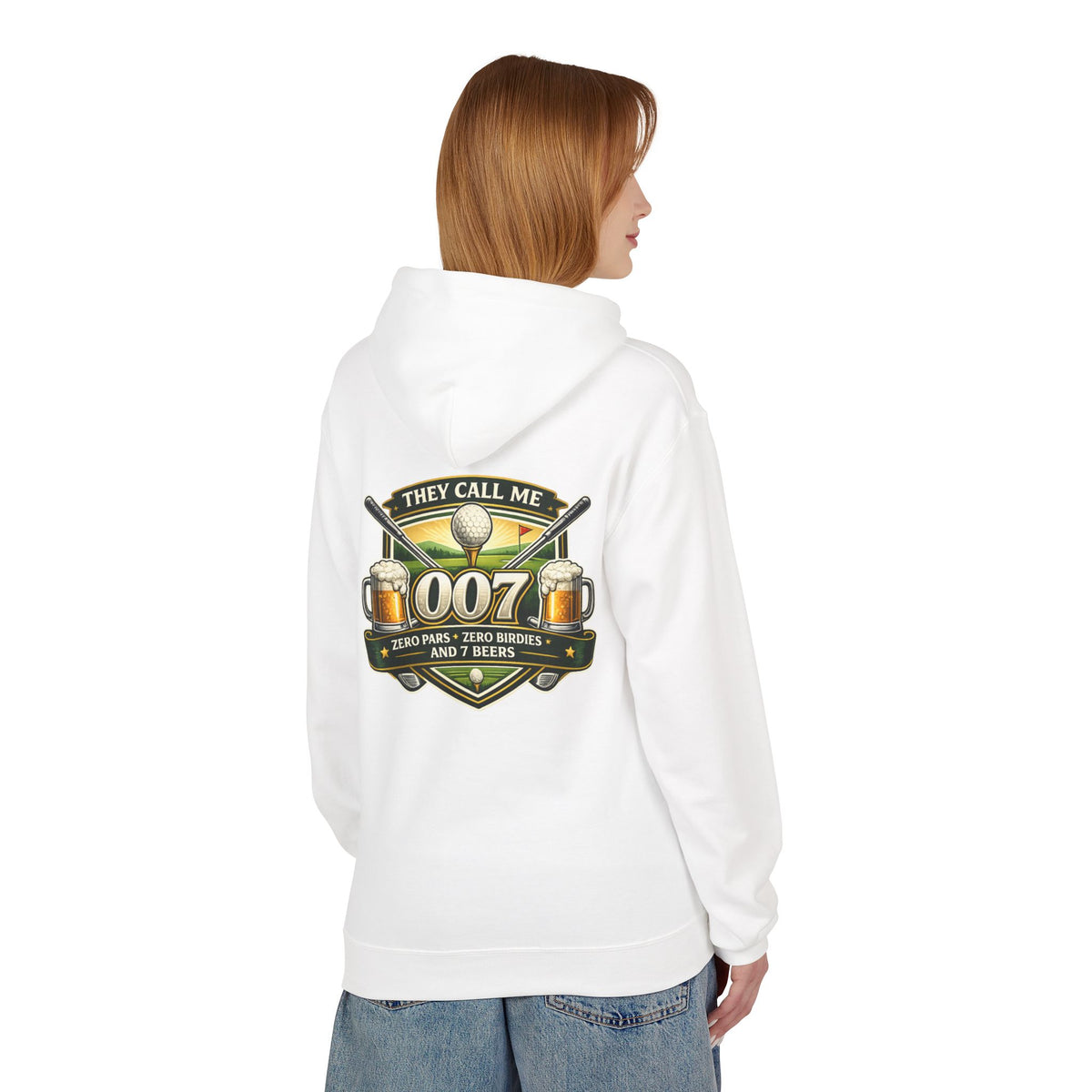 007 Pool Shark Hoodie – "They Call Me 007" Billiards & Beer Graphic Hoodie