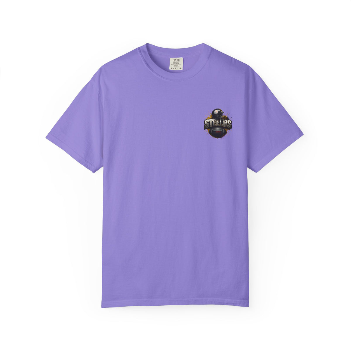 Steelers Graphic T-Shirt — Retro Helmet & Splash Logo