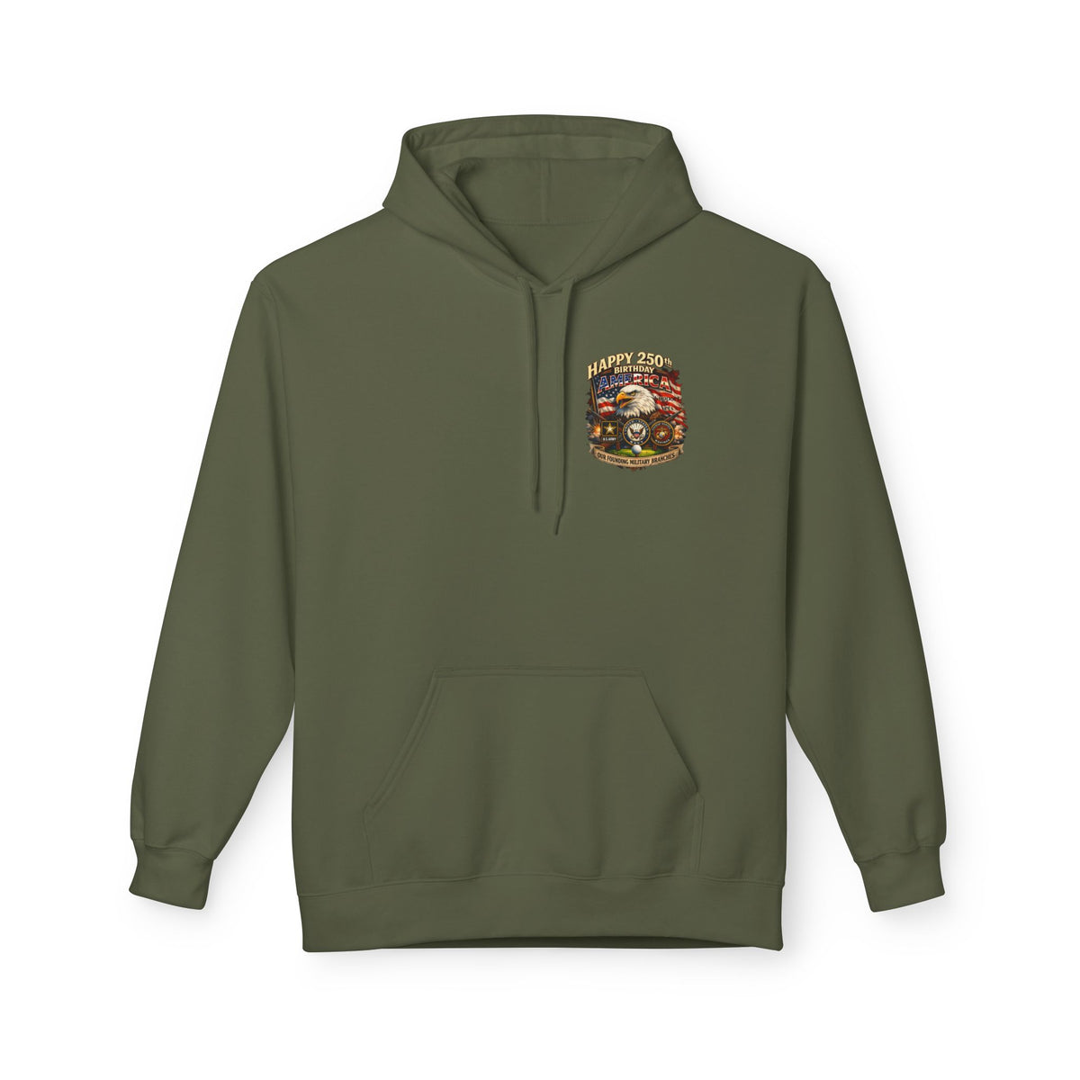 250 Years of America Hoodie | 1776-2026 Patriotic Liberty Bell Graphic