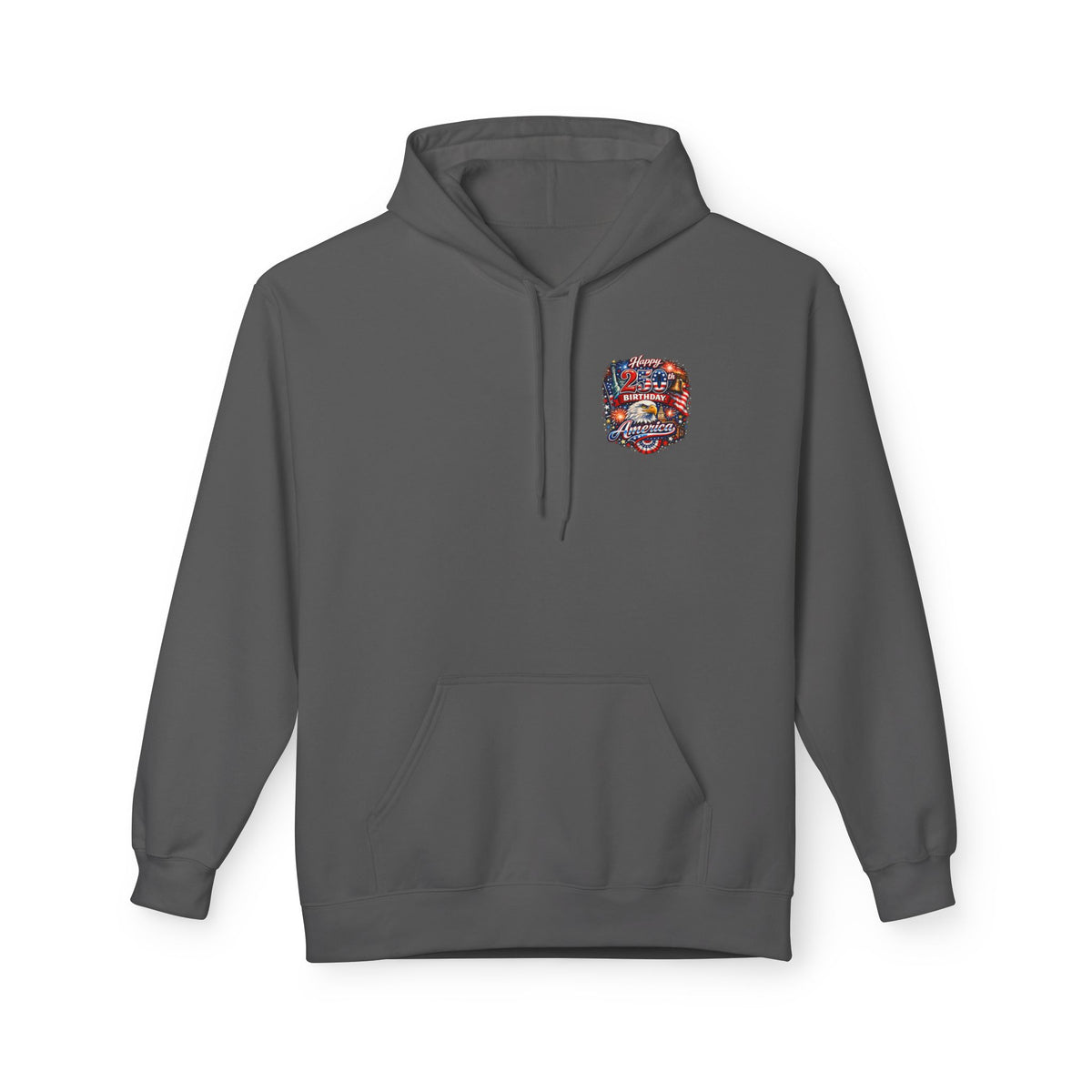 American Flag Eagle Veteran Hoodie | Patriotic Military Emblem