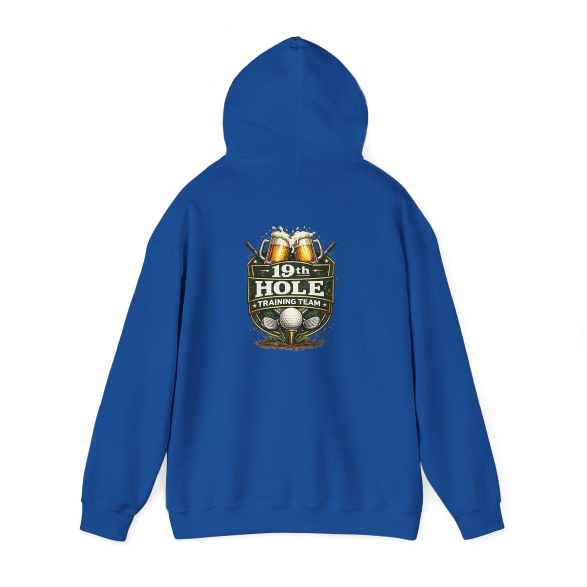 19th Hole Golf Crest Hoodie | Golf Training Team sweatshirt