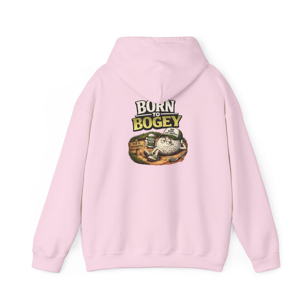 Born to Bogey frog illustration Hoodie | Golf humor sweatshirt