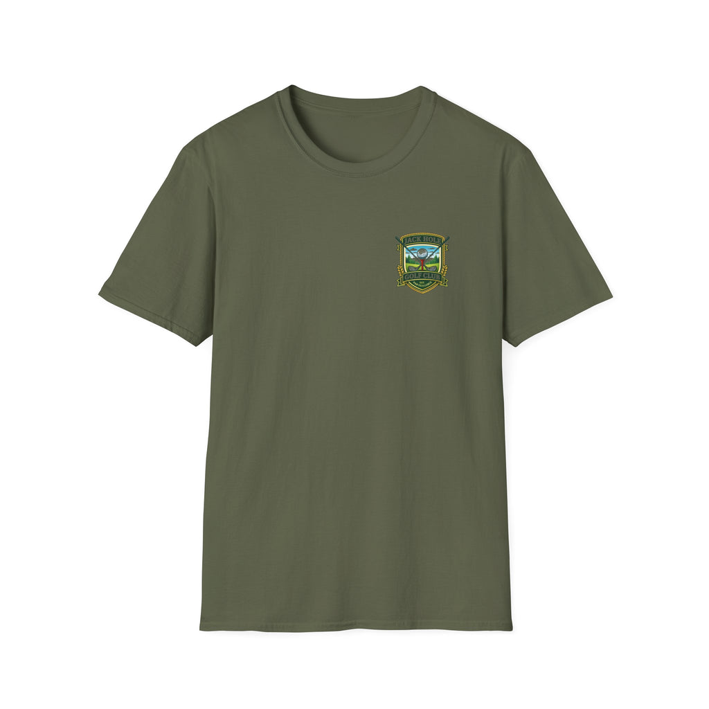 Grip It & Sip It Golf T-Shirt | Golf Club and Cocktail Graphic