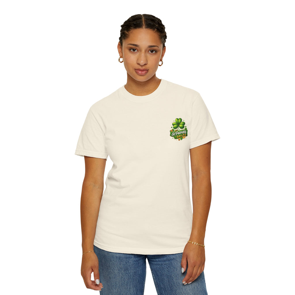 St. Patrick's Day Dachshund T-Shirt - 'I Drink Therefore I Am' Beer Graphic