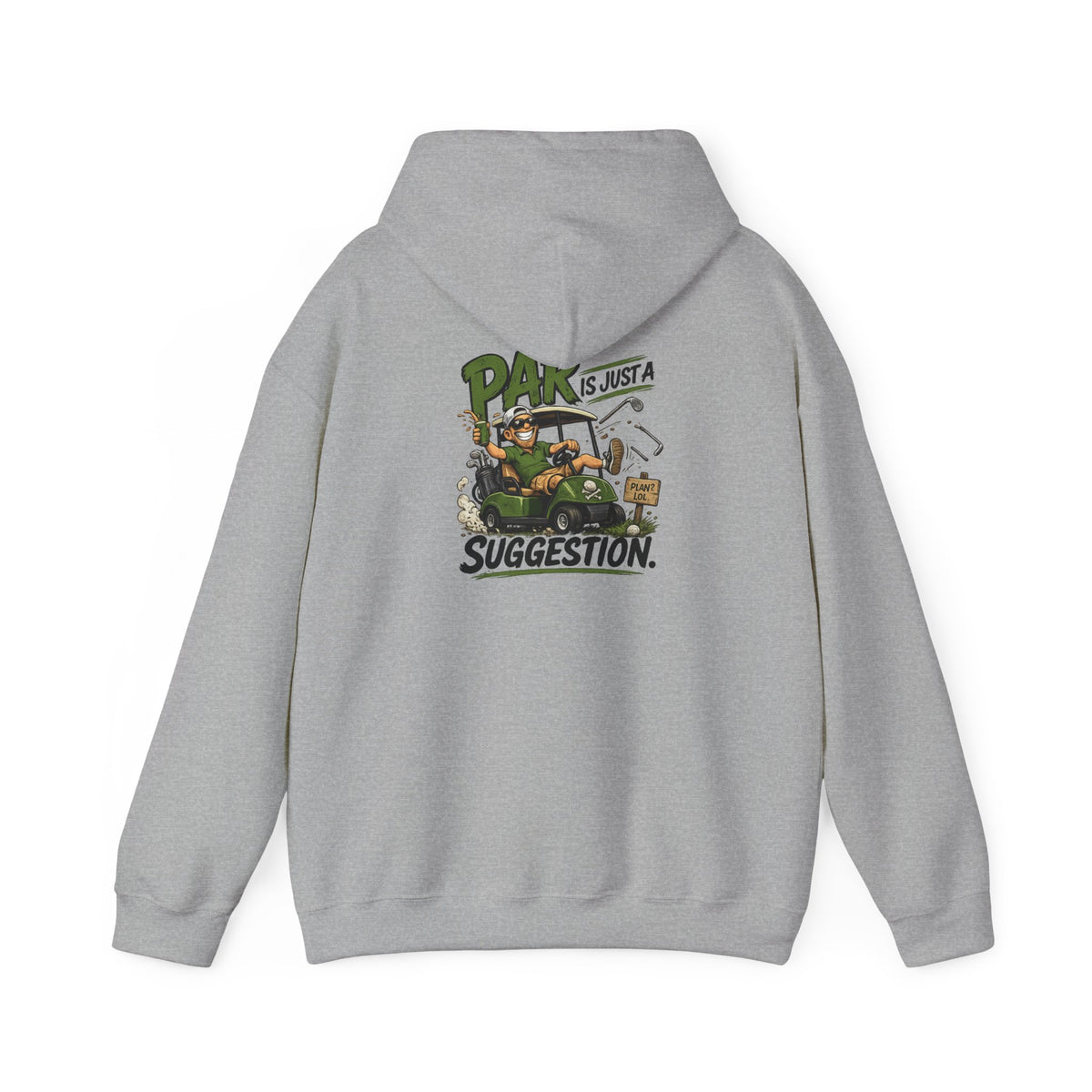Par Is Just a Suggestion hoodie | military jeep cartoon design