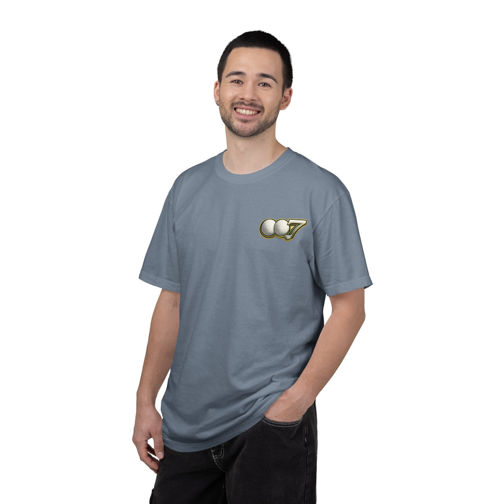 Golf They Call Me 007 T-Shirt — Funny Golfing Shirt with Beer Graphic