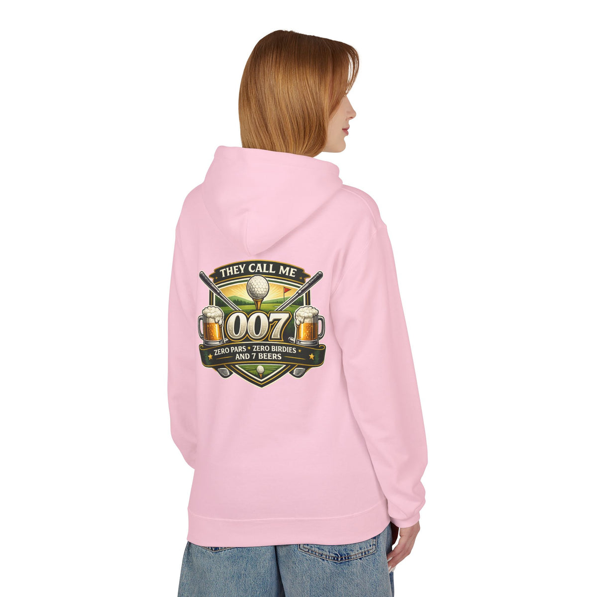 007 Pool Shark Hoodie – "They Call Me 007" Billiards & Beer Graphic Hoodie