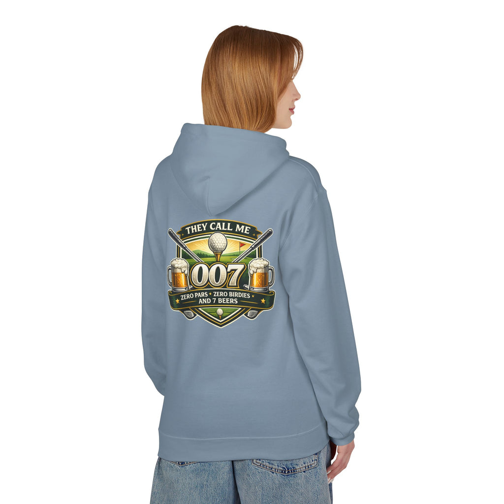 007 Pool Shark Hoodie – "They Call Me 007" Billiards & Beer Graphic Hoodie