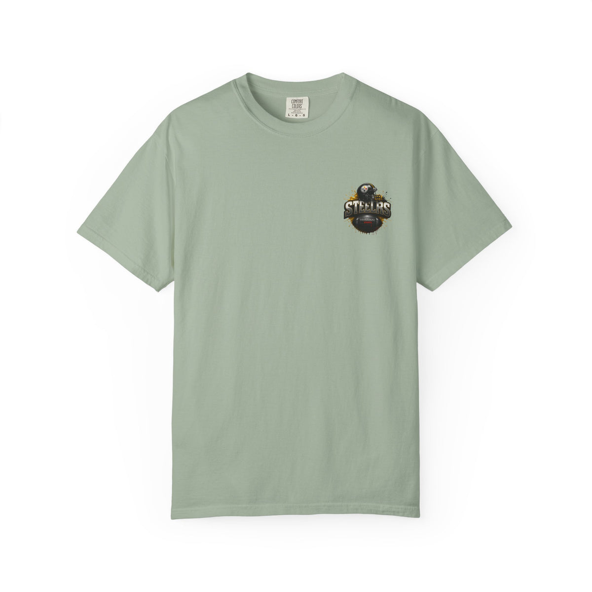 Steelers Graphic T-Shirt — Retro Helmet & Splash Logo