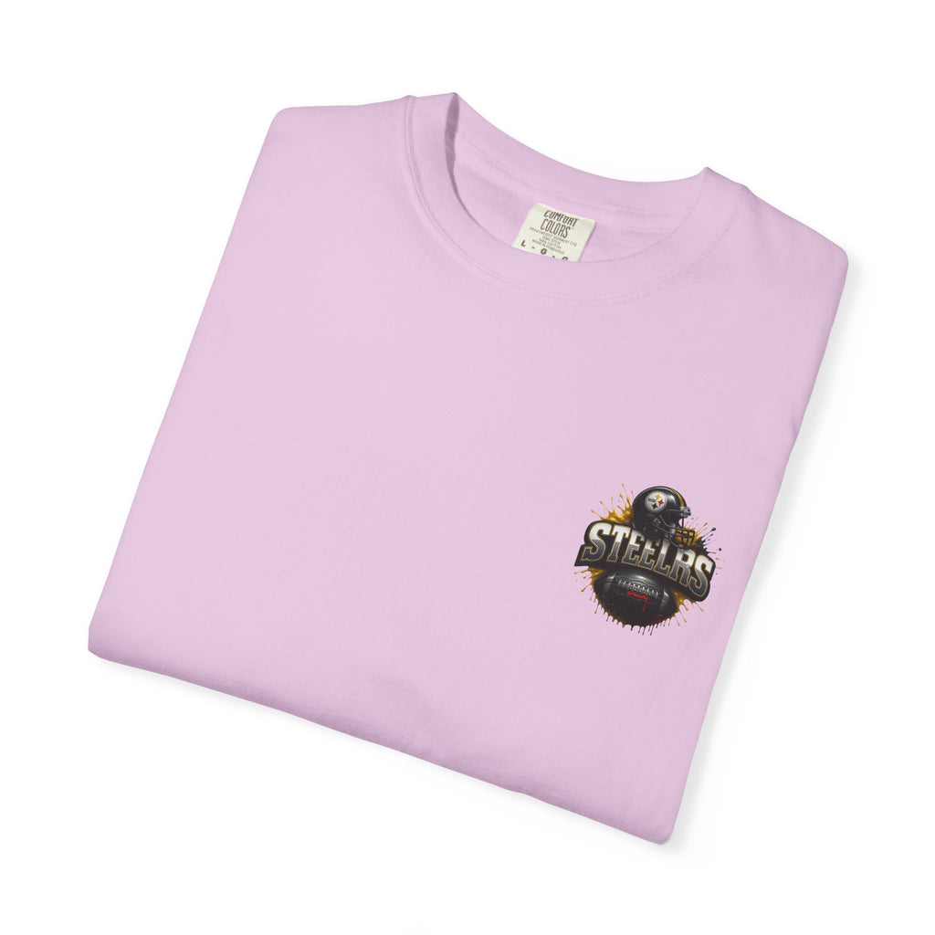 Steelers Graphic T-Shirt — Retro Helmet & Splash Logo