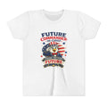 Future Commander in Chief Youth Tee | Patriotic Eagle, USA Stars Stripes