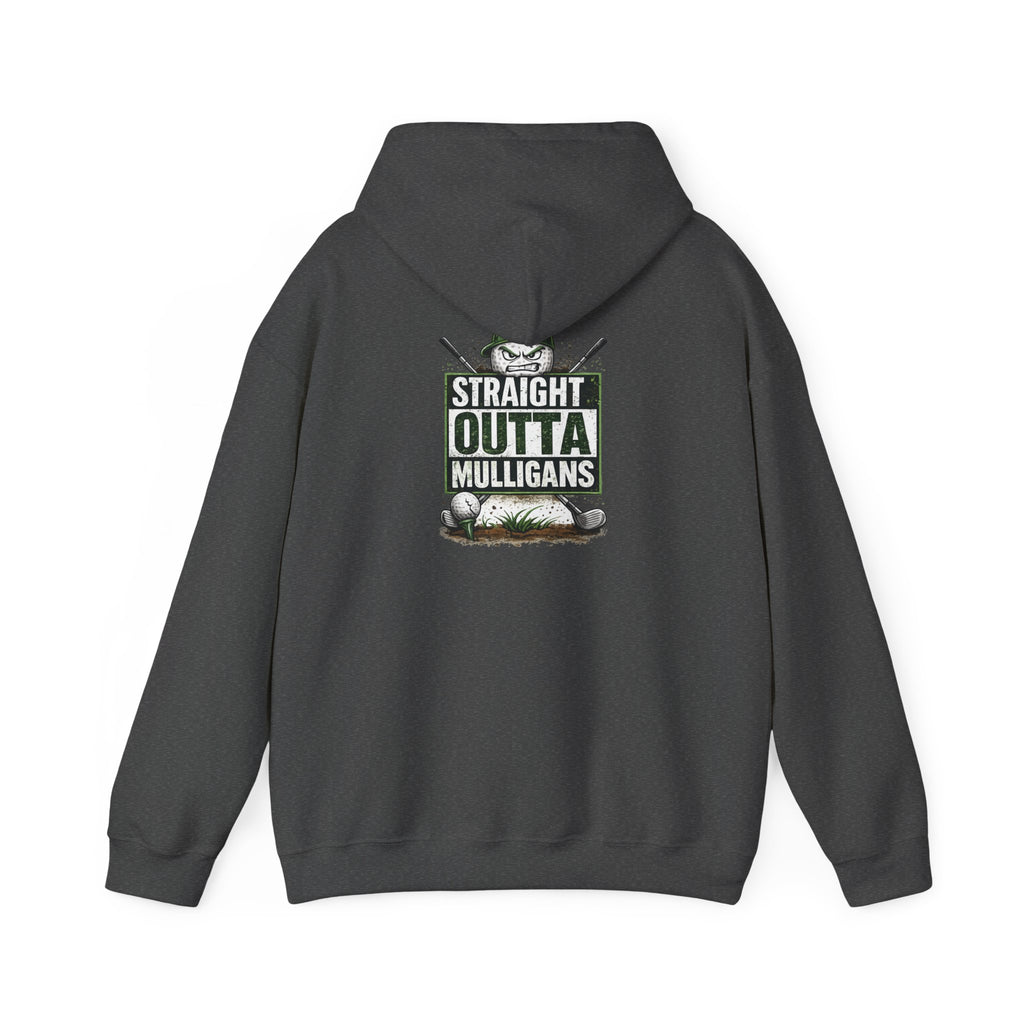 Straight Outta Mulligans Hoodie | Golf Humor Pullover