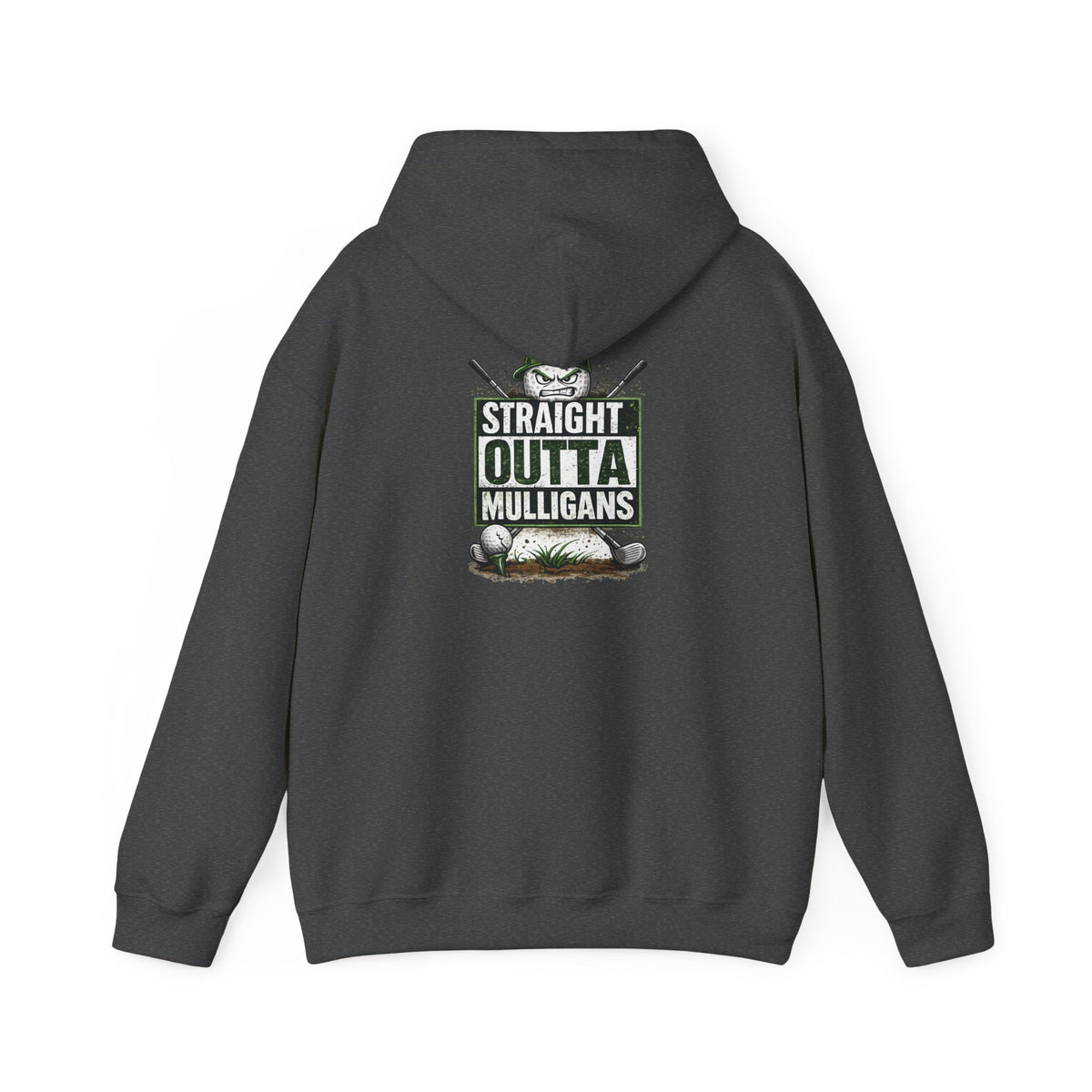 Straight Outta Mulligans Hoodie | Golf Humor Pullover