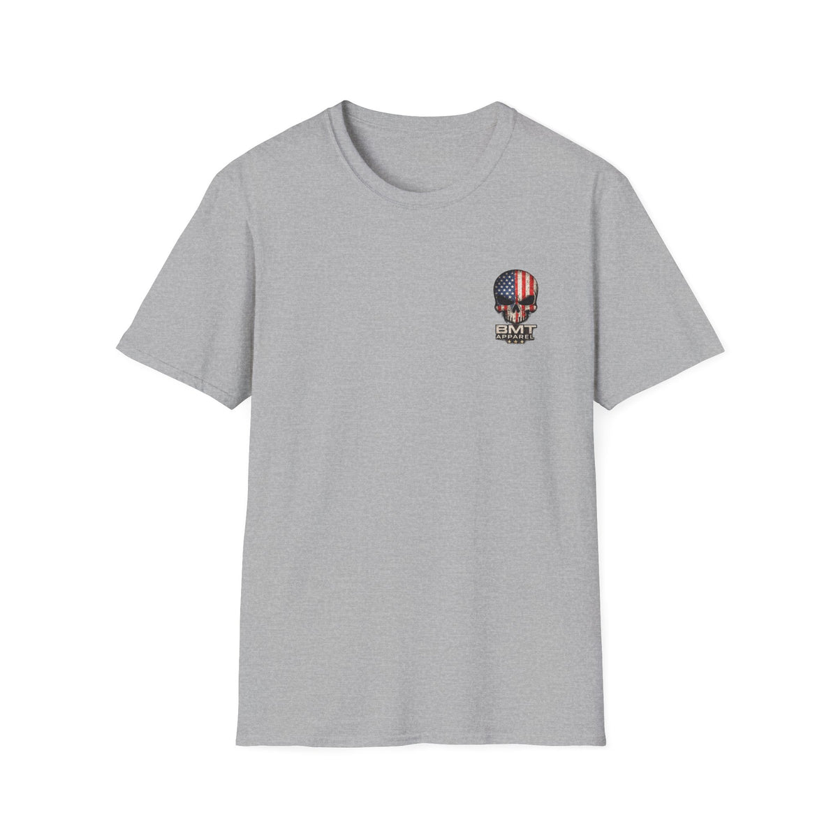 American Flag Skull T-Shirt | BMT Apparel