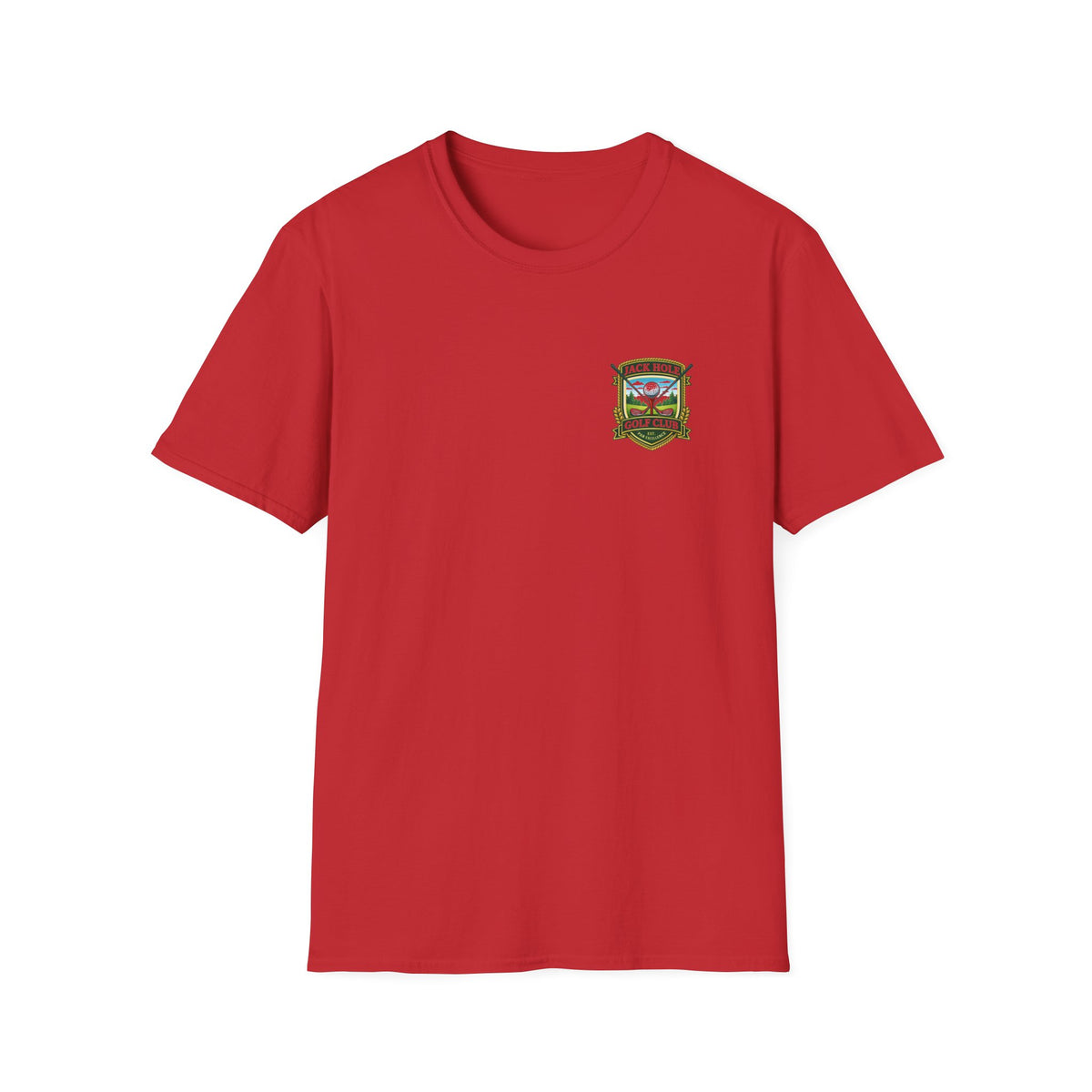 19th Hole Training Team T-Shirt | Golf Logo, Beer Cheers, Golf Ball & Clubs
