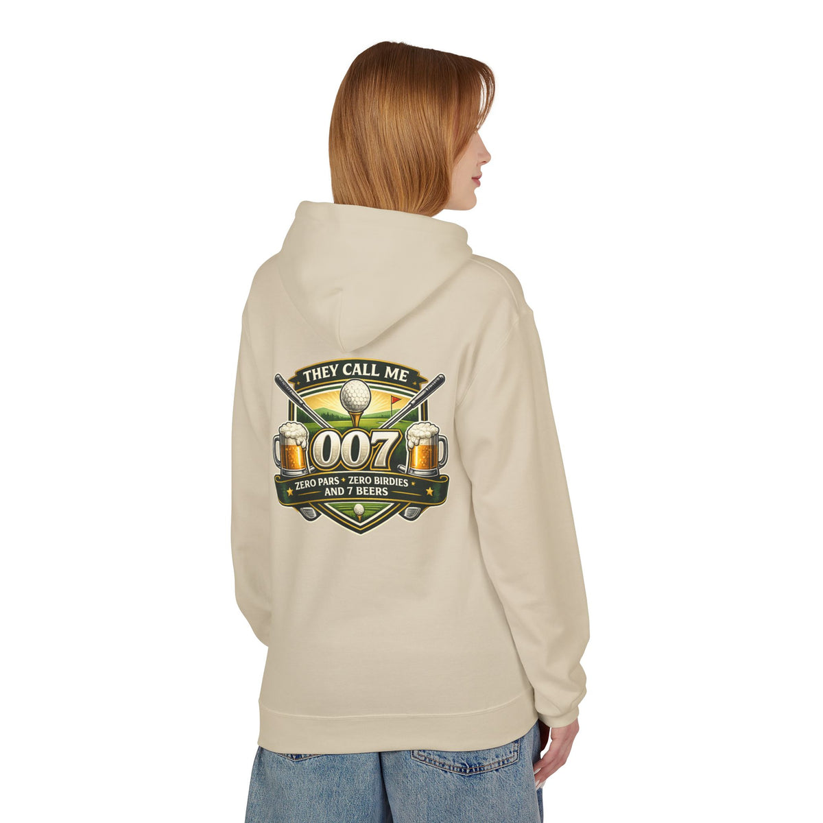 007 Pool Shark Hoodie – "They Call Me 007" Billiards & Beer Graphic Hoodie