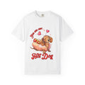 You Are One Hot Dog T-Shirt — Cute Dachshund Valentine Graphic Tee