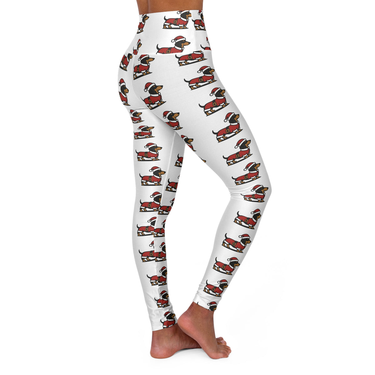 High Waisted Yoga Leggings (AOP)