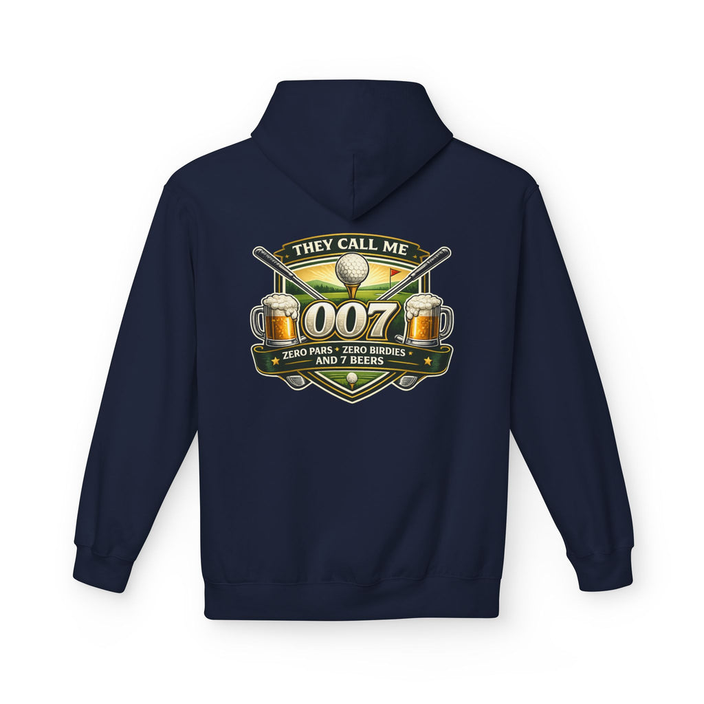 007 Pool Shark Hoodie – "They Call Me 007" Billiards & Beer Graphic Hoodie