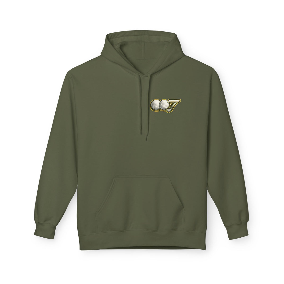 They Call Me 007 Golf Logo Hoodie | Golfers 007 Badge, Beer & Par Tee Design