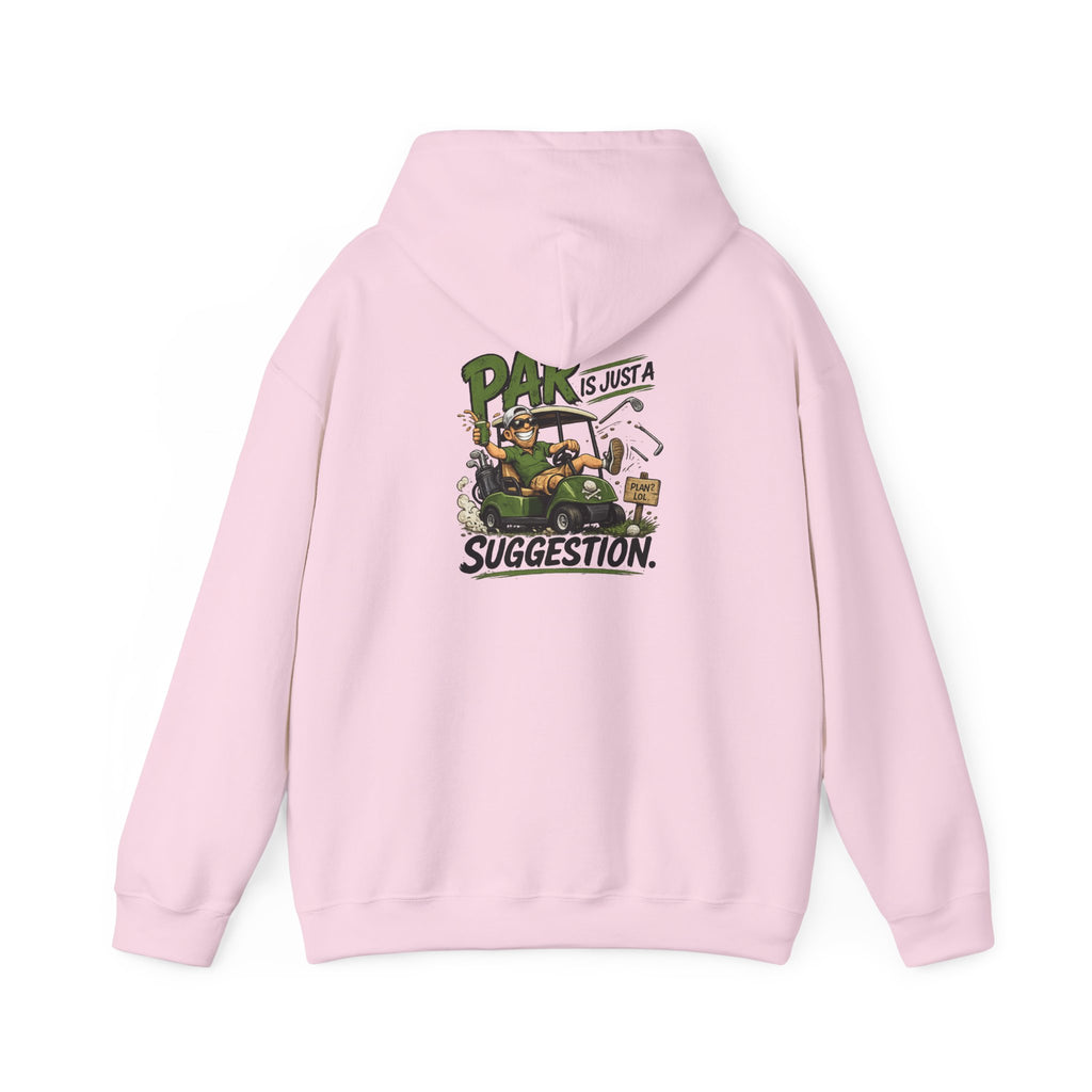 Par Is Just a Suggestion hoodie | military jeep cartoon design