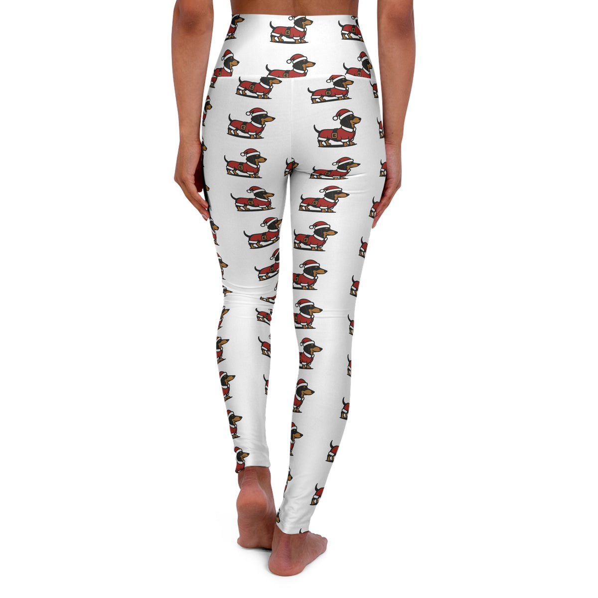 High Waisted Yoga Leggings (AOP)