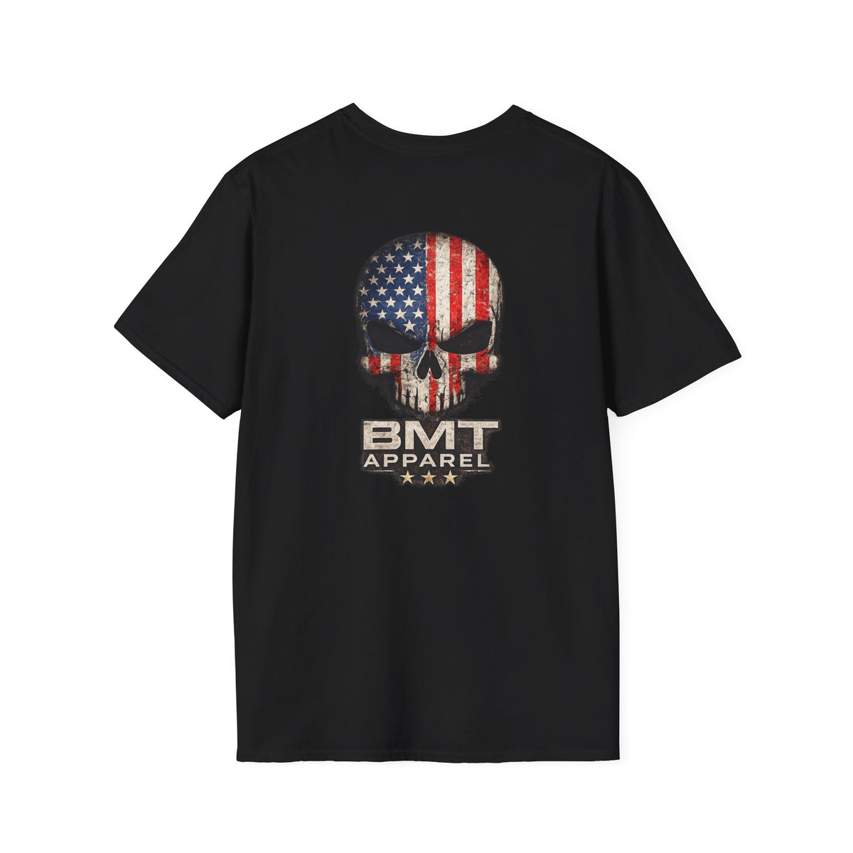 American Flag Skull T-Shirt | BMT Apparel