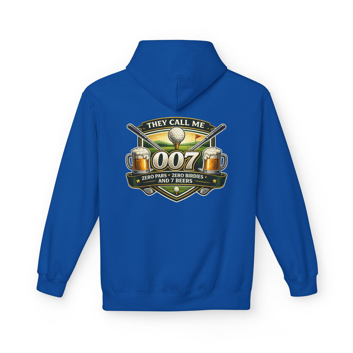 007 Pool Shark Hoodie – "They Call Me 007" Billiards & Beer Graphic Hoodie
