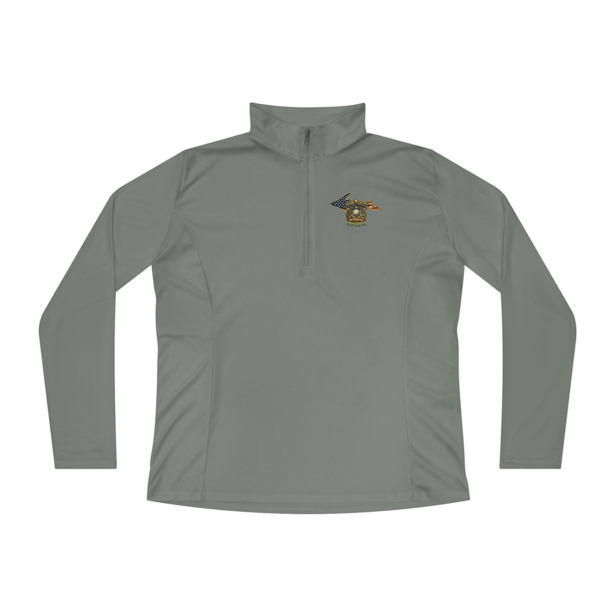 Lady's Alger Country Golf Outing Quarter-Zip Pullover | State Outline, Pet Lover
