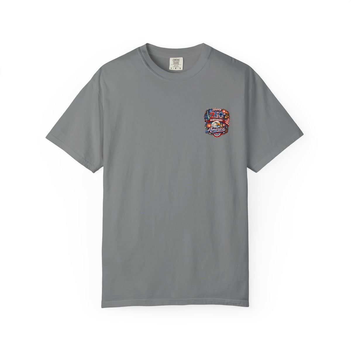 Land of the Free Because of the Brave T-Shirt | American Flag Soldiers