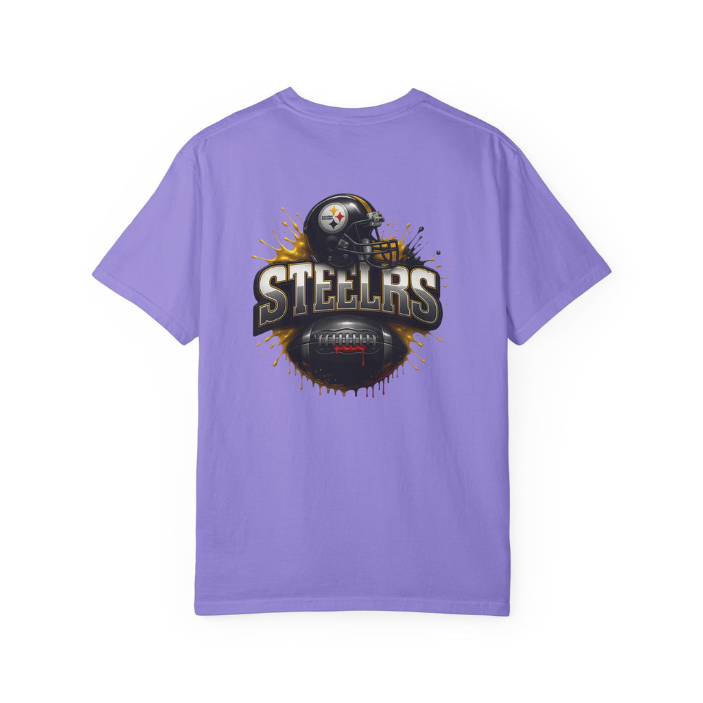 Steelers Graphic T-Shirt — Retro Helmet & Splash Logo