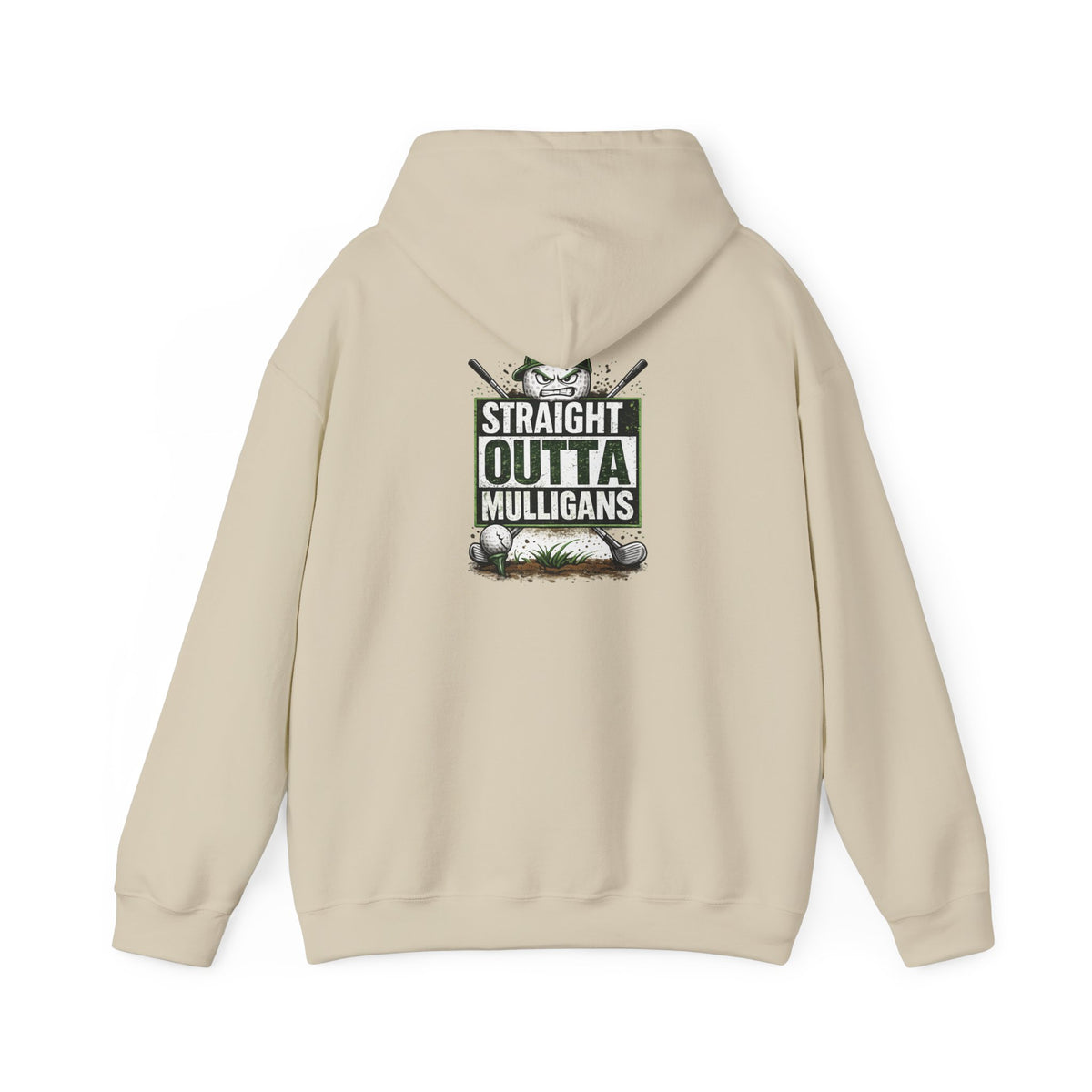 Straight Outta Mulligans Hoodie | Golf Humor Pullover