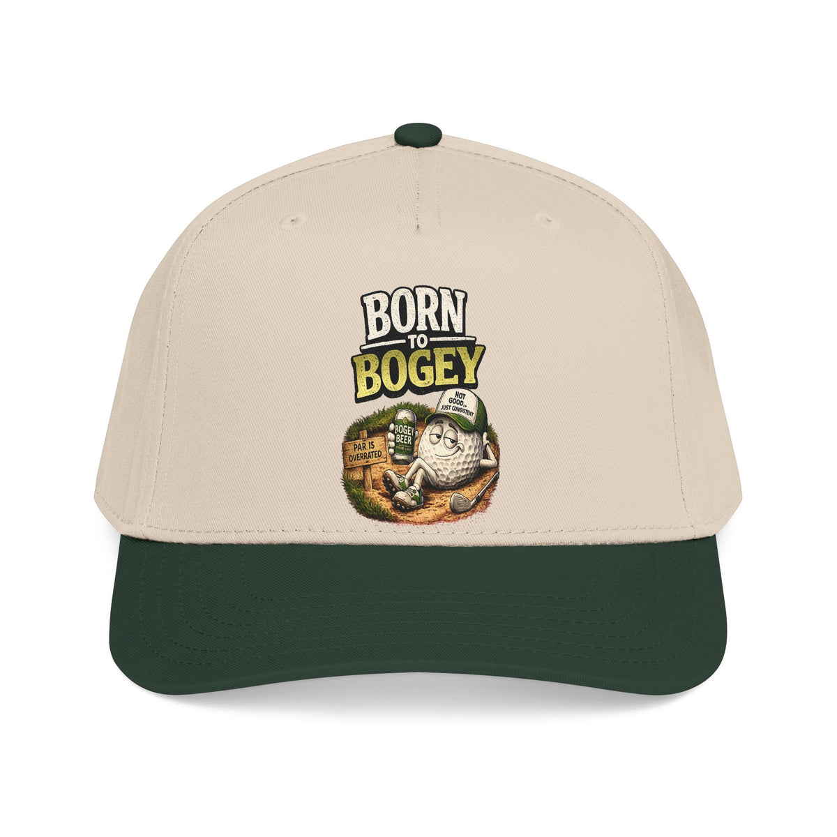 Born to Bogey Baseball Cap