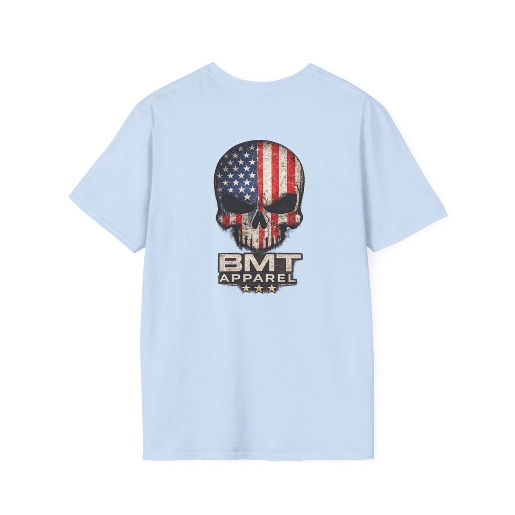 American Flag Skull T-Shirt | BMT Apparel