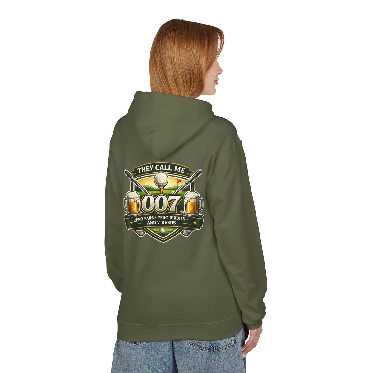 007 Pool Shark Hoodie – "They Call Me 007" Billiards & Beer Graphic Hoodie