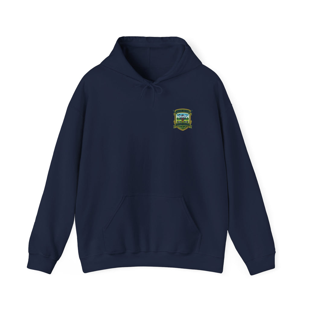 19th Hole Golf Crest Hoodie | Golf Training Team sweatshirt