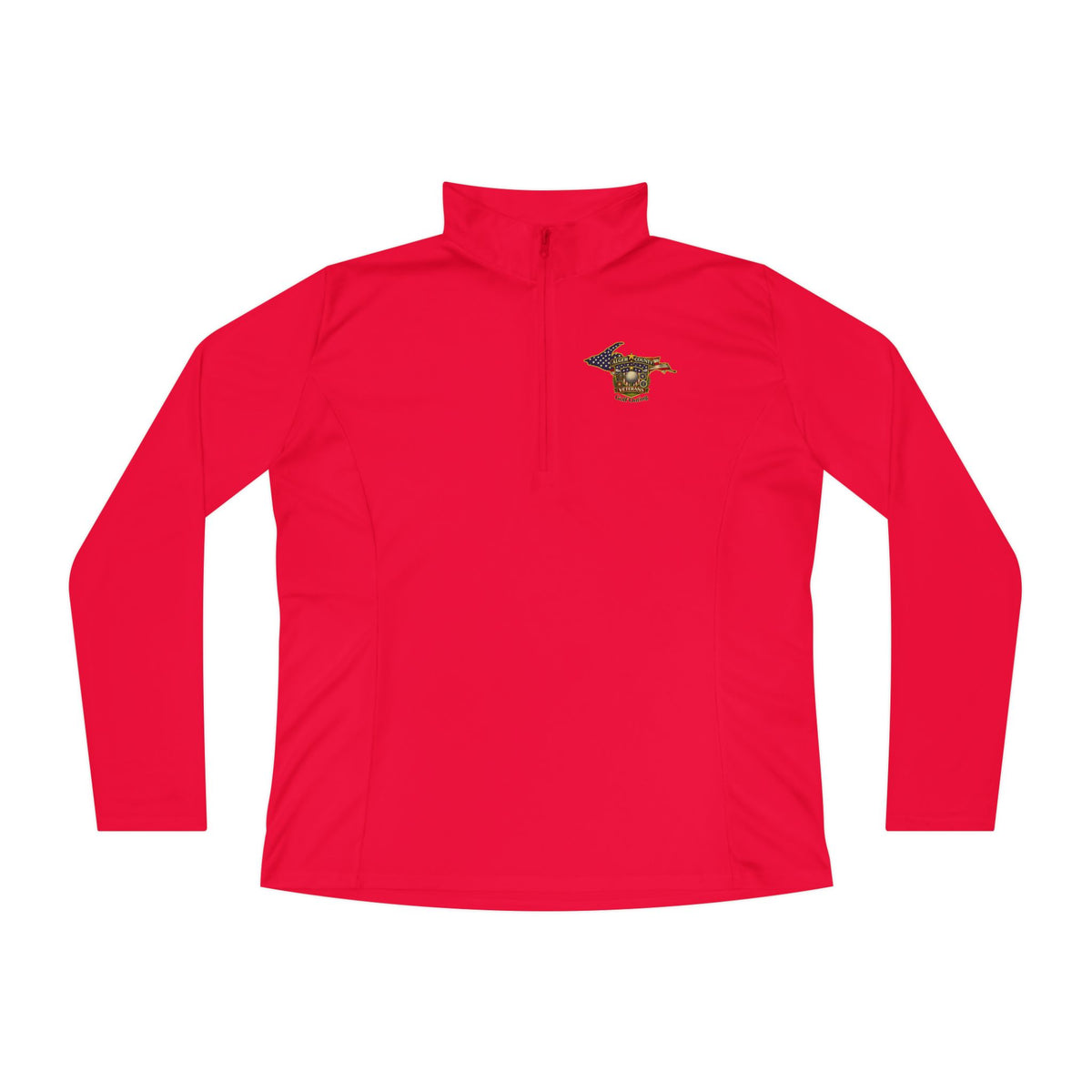 Lady's Alger Country Golf Outing Quarter-Zip Pullover | State Outline, Pet Lover