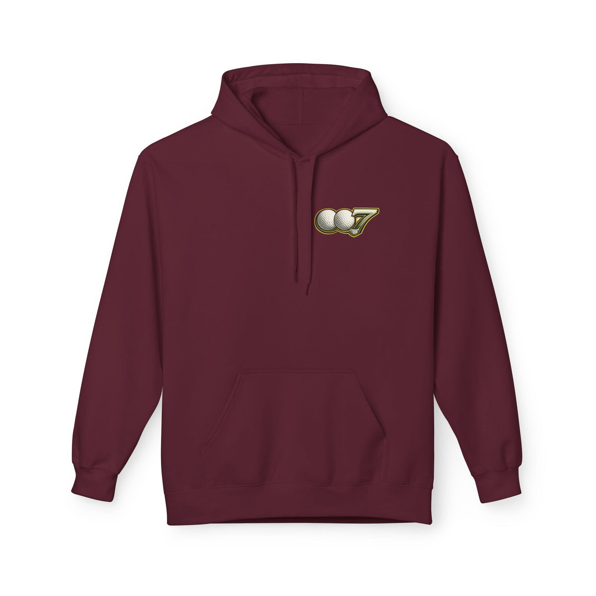 They Call Me 007 Golf Logo Hoodie | Golfers 007 Badge, Beer & Par Tee Design