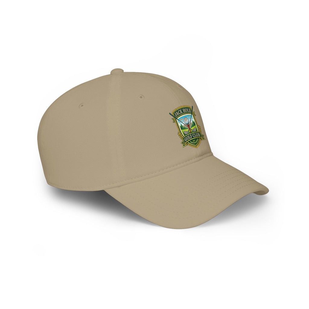 Jack Hole Golf Club crest Baseball Cap | embroidered golf logo