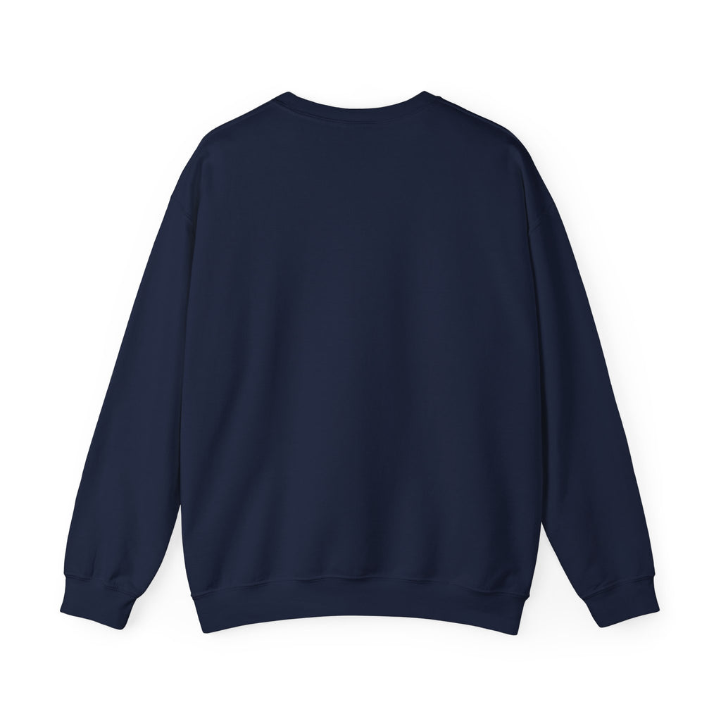 Crewneck Sweatshirt — "Make America Jolly Again" Vintage Santa Holiday Pullover