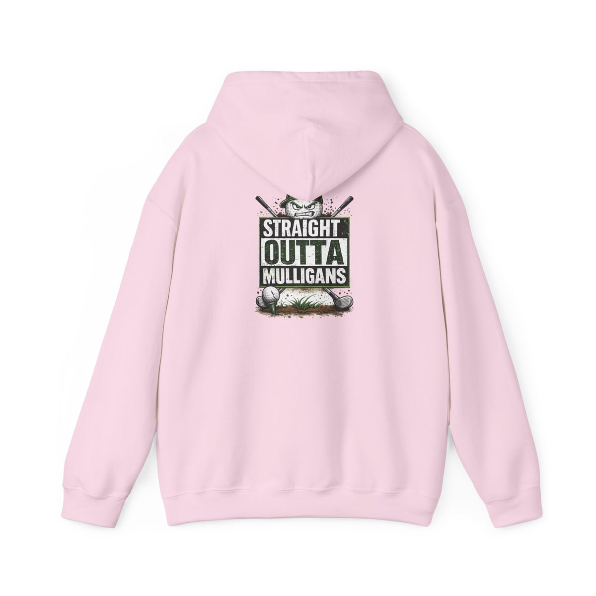 Straight Outta Mulligans Hoodie | Golf Humor Pullover
