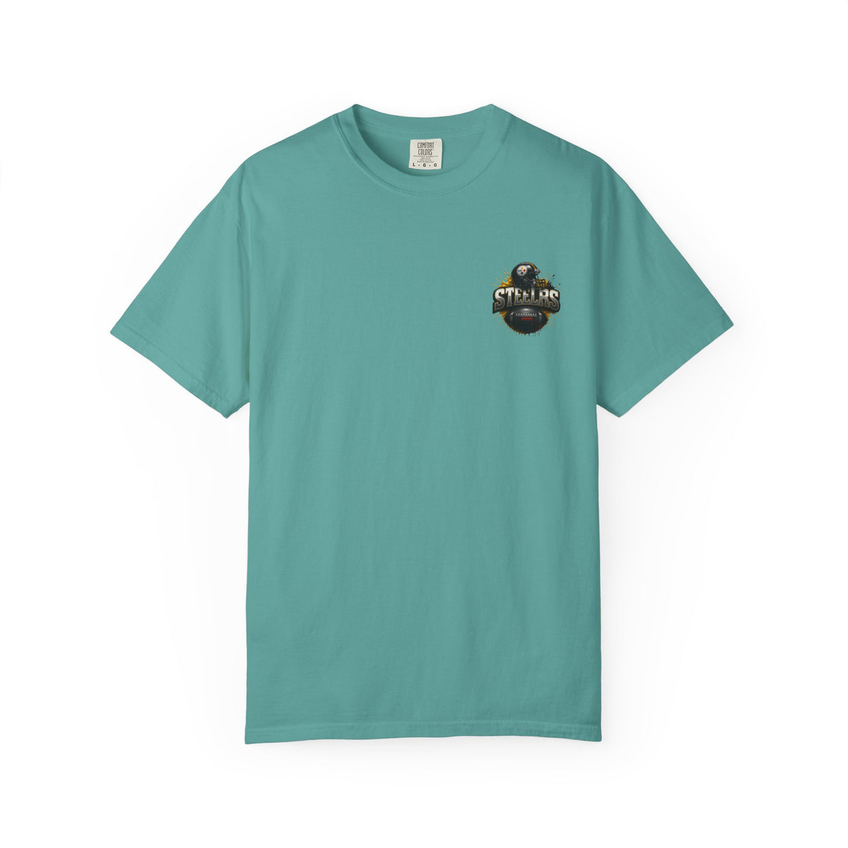 Steelers Graphic T-Shirt — Retro Helmet & Splash Logo